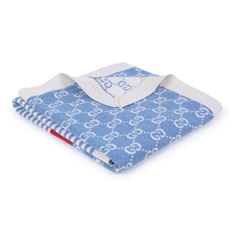 gucci baby blanket boy|farfetch Gucci kids blanket.